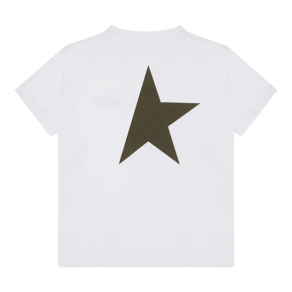Golden Goose Kids Logo-Printed Crewneck T-Shirt