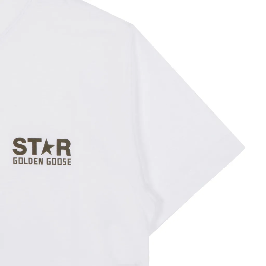 Golden Goose Kids Logo-Printed Crewneck T-Shirt