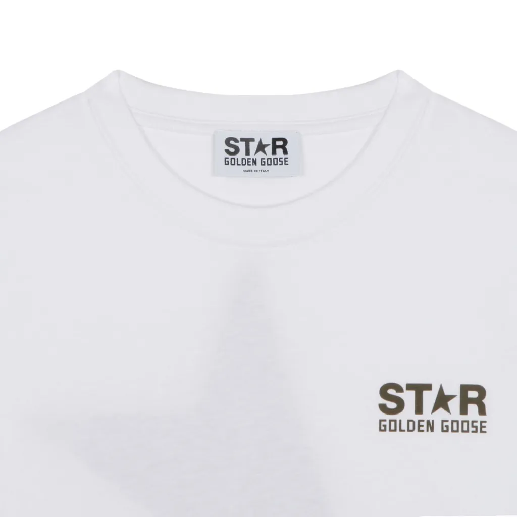 Golden Goose Kids Logo-Printed Crewneck T-Shirt