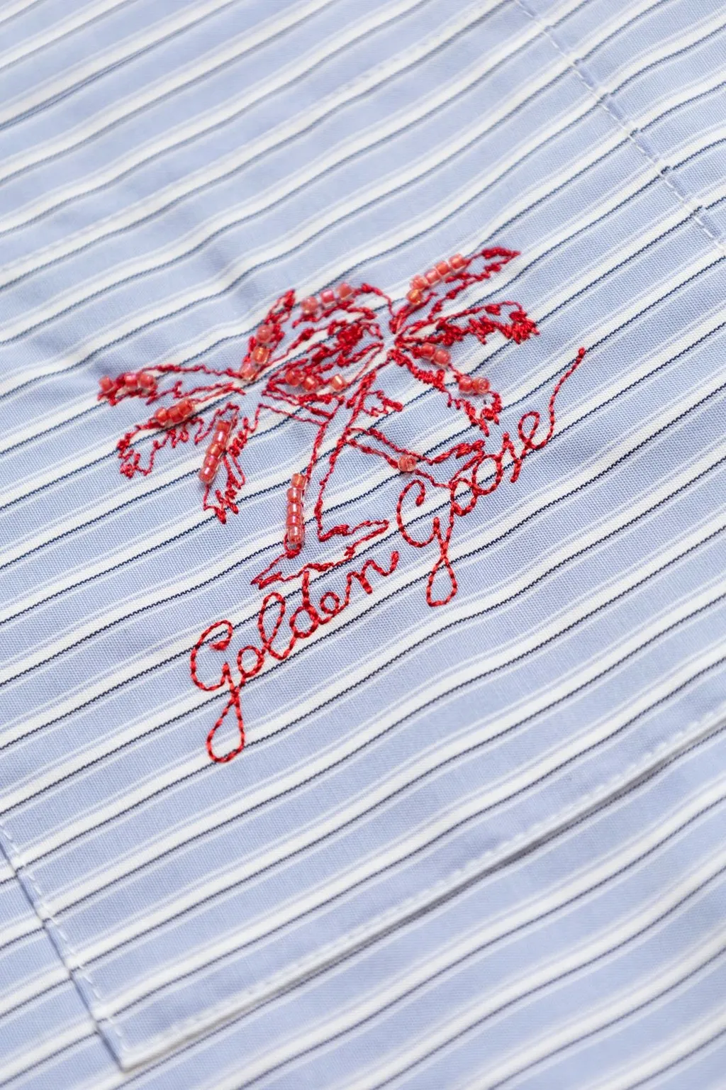 Golden Goose Kids Striped Shirt