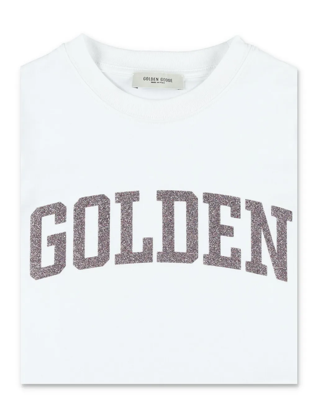 Golden Goose Kids Logo Printed Crewneck T-Shirt