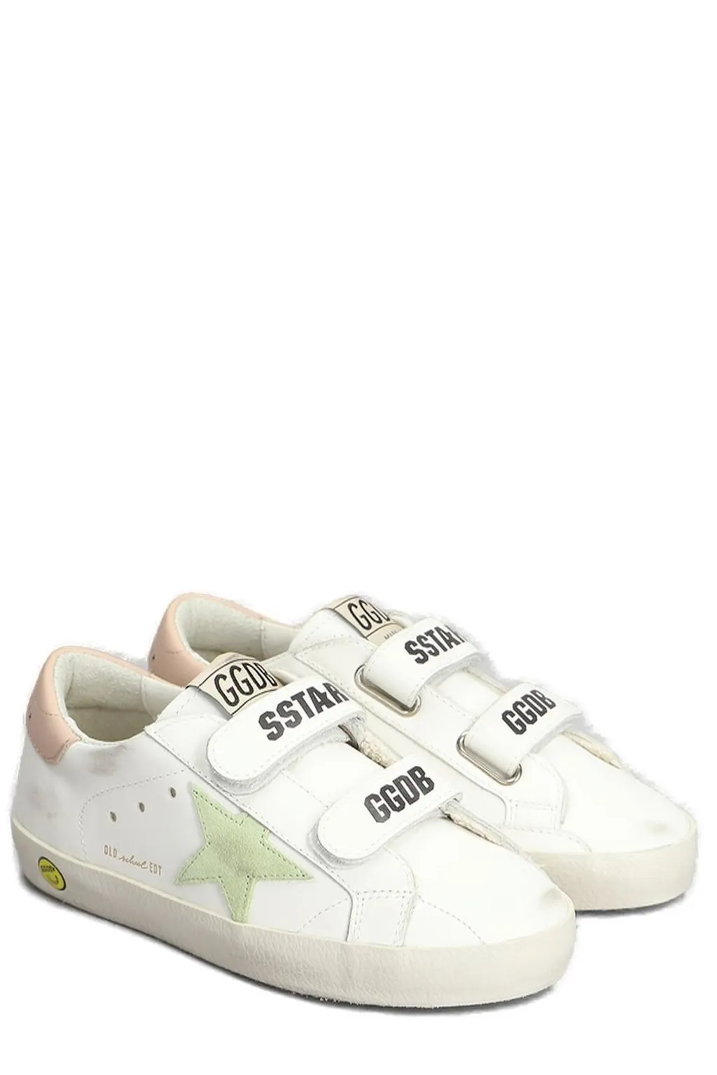 Golden Goose Kids Old School Logo Printed Sneakers
