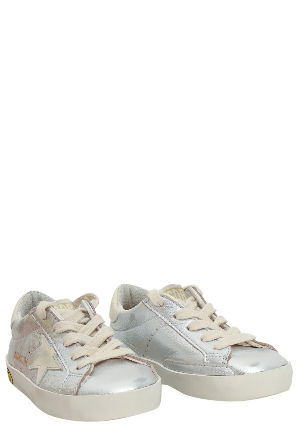 Golden Goose Kids Superstar Lace-Up Sneakers