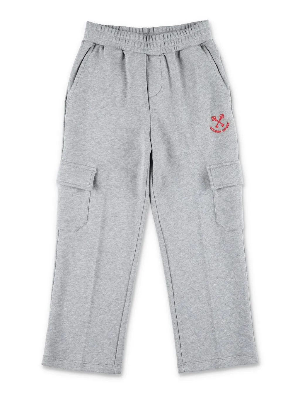 Golden Goose Kids Logo Printed Cargo Track Pants