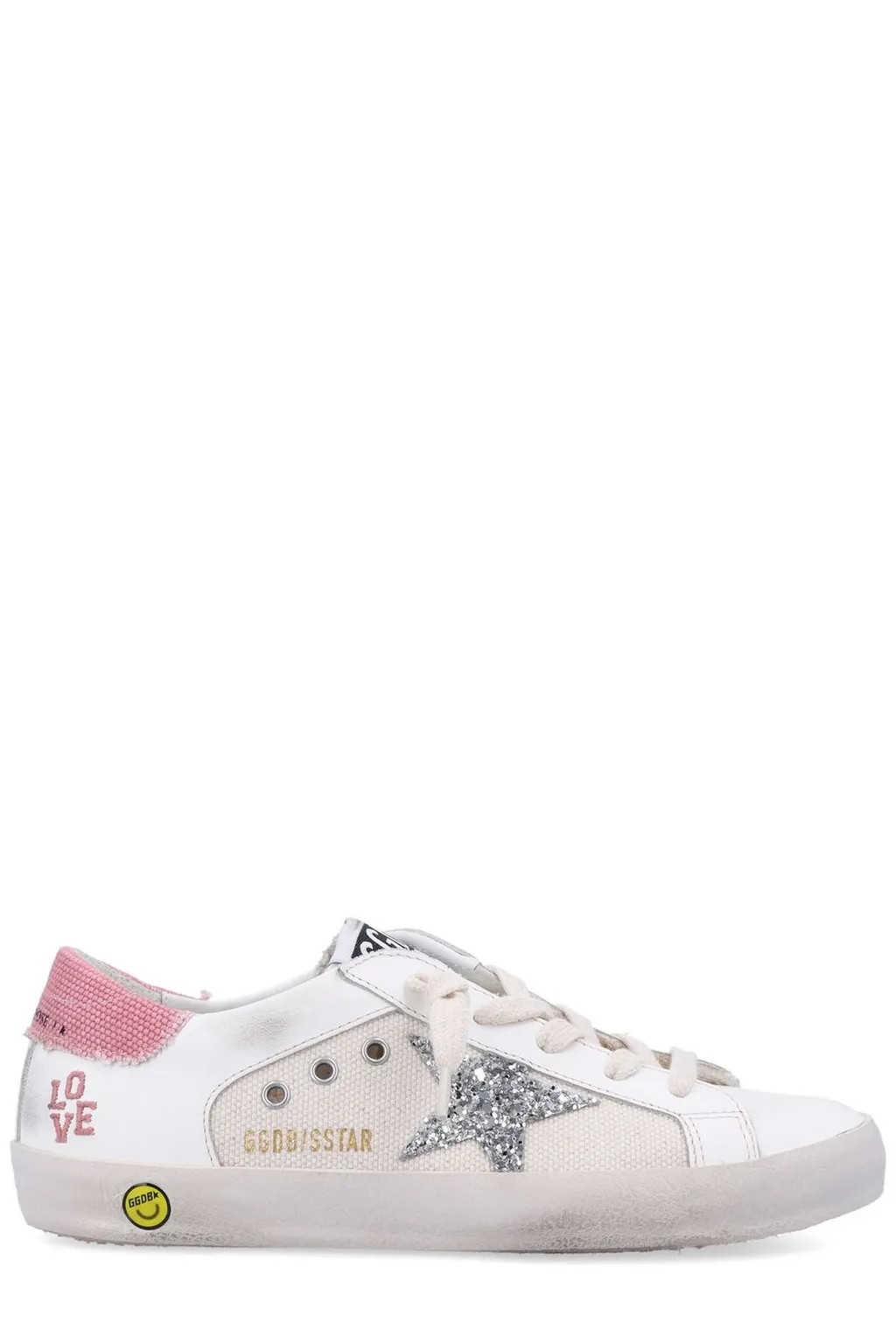 Golden Goose Kids Super Star Double Quarter Sneakers