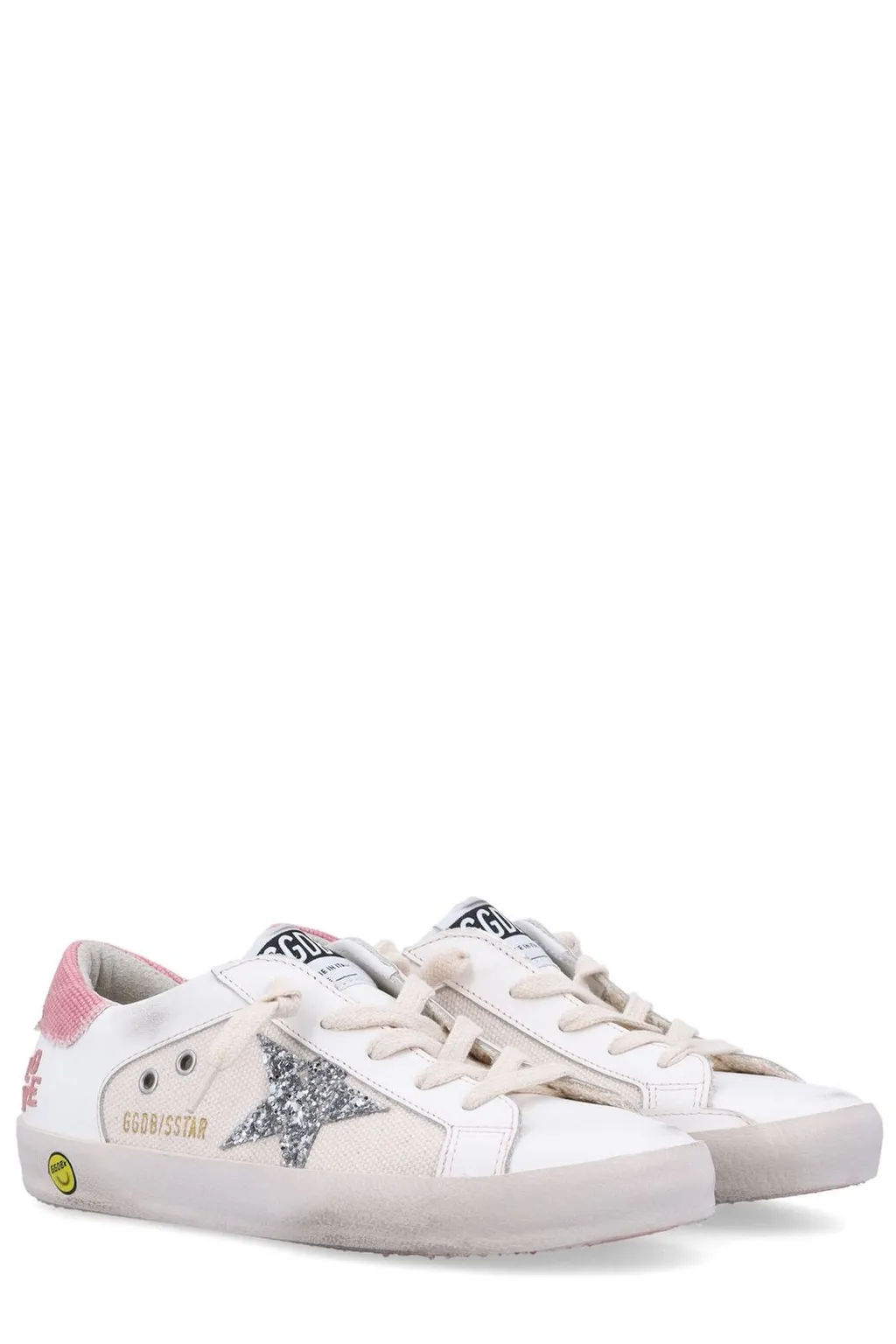 Golden Goose Kids Super Star Double Quarter Sneakers
