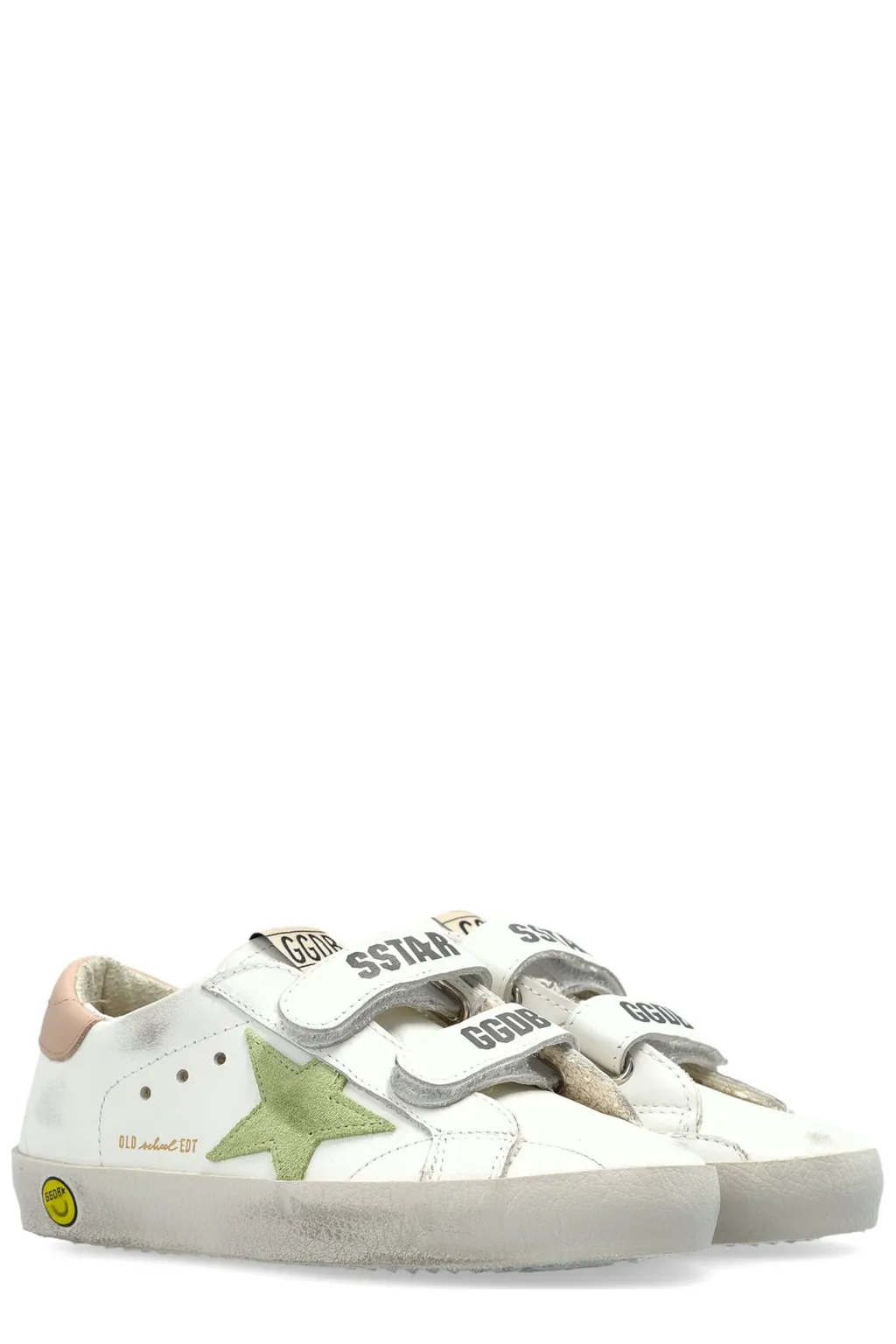 Golden Goose Kids Old School Round Toe Sneakers