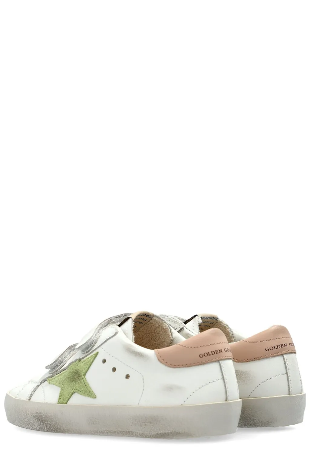 Golden Goose Kids Old School Round Toe Sneakers