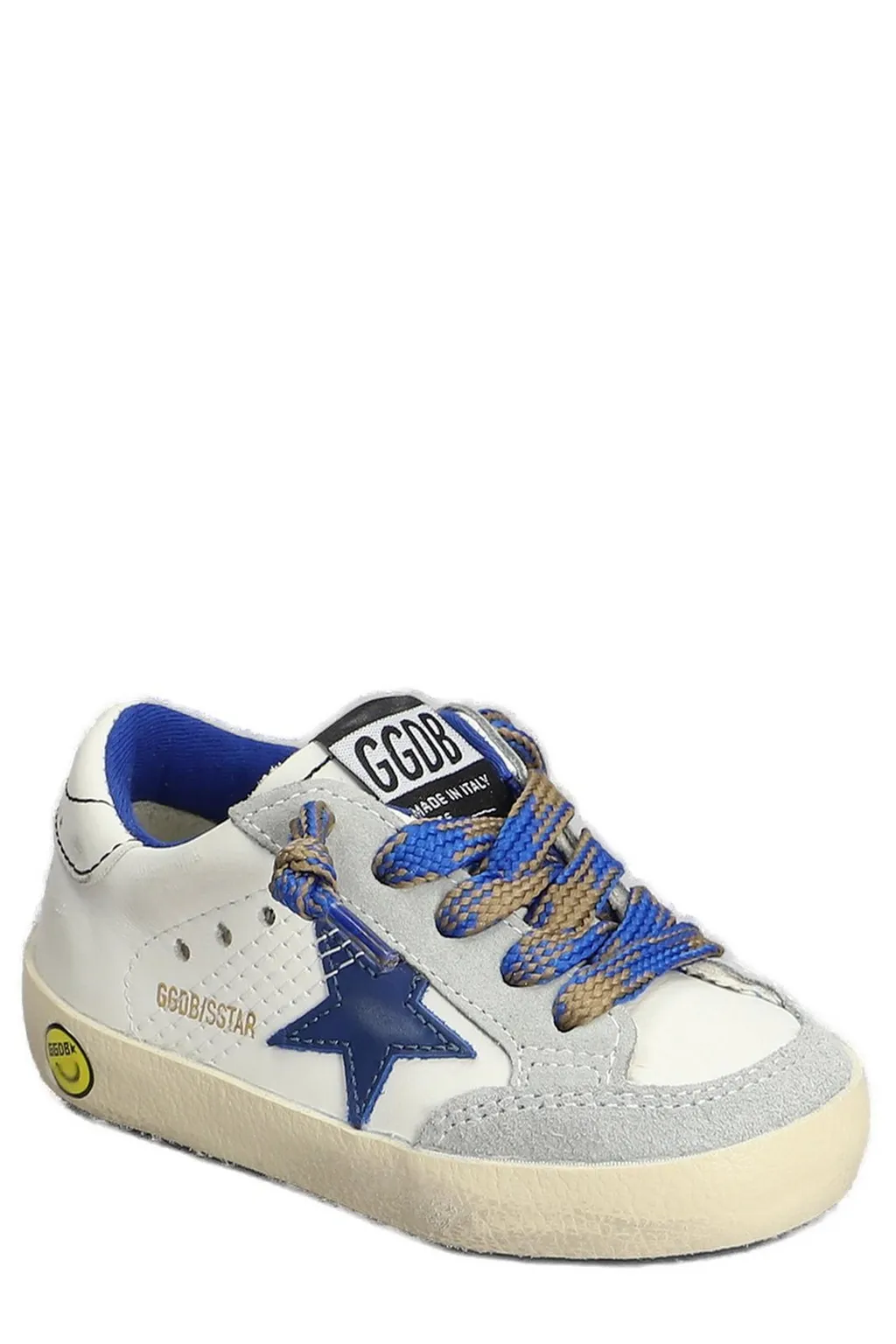 Golden Goose Kids Star Patch Lace-Up Sneakers