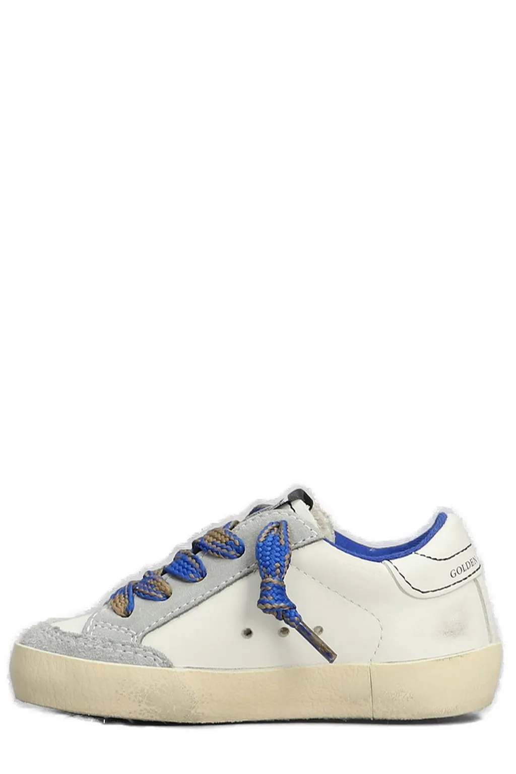 Golden Goose Kids Star Patch Lace-Up Sneakers