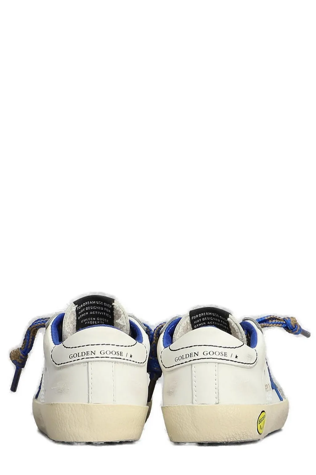 Golden Goose Kids Star Patch Lace-Up Sneakers