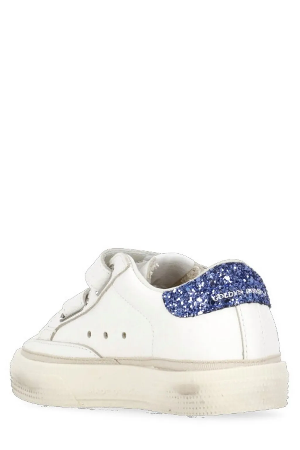 Golden Goose Kids May School Round Toe Sneakers
