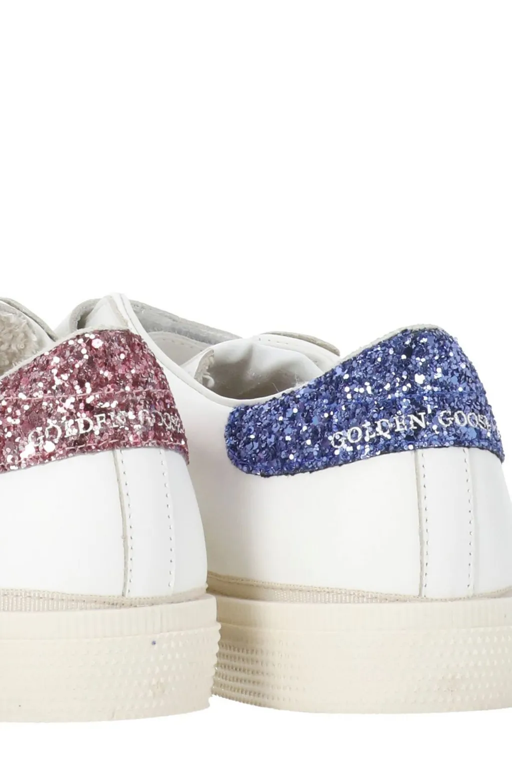 Golden Goose Kids May School Round Toe Sneakers