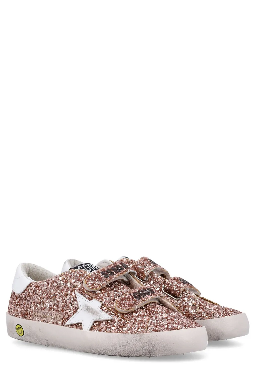 Golden Goose Kids Old School Glitter Sneakers