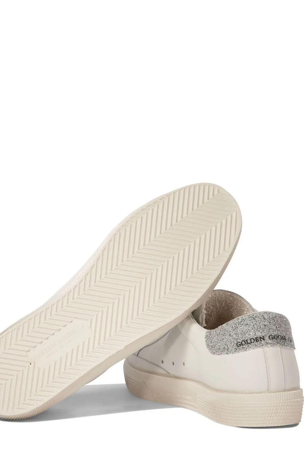 Golden Goose Kids May Star-Patch Sneakers