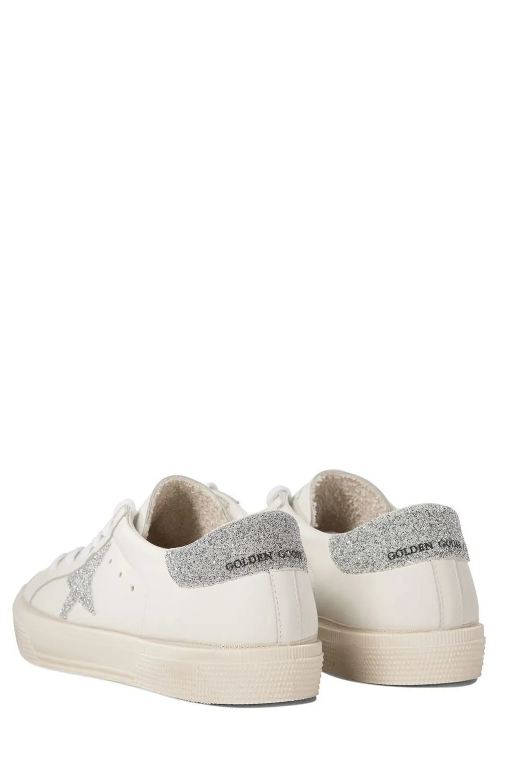 Golden Goose Kids May Star-Patch Sneakers