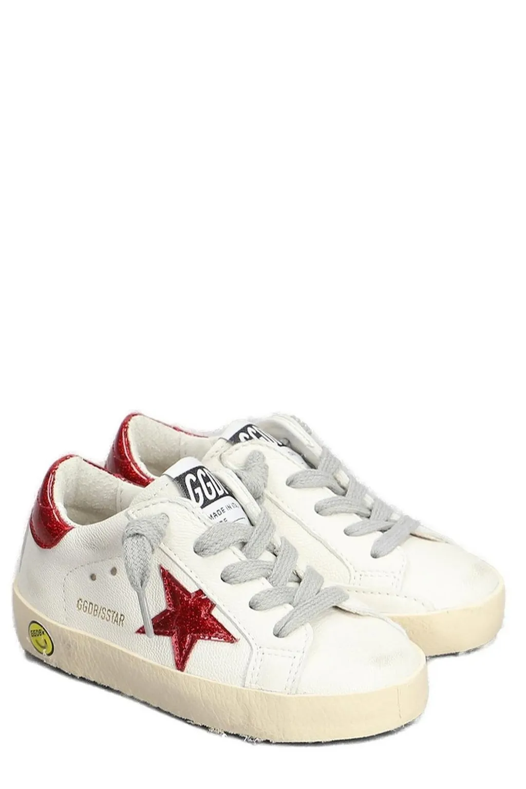 Golden Goose Kids Super-Star Lace-Up Sneakers