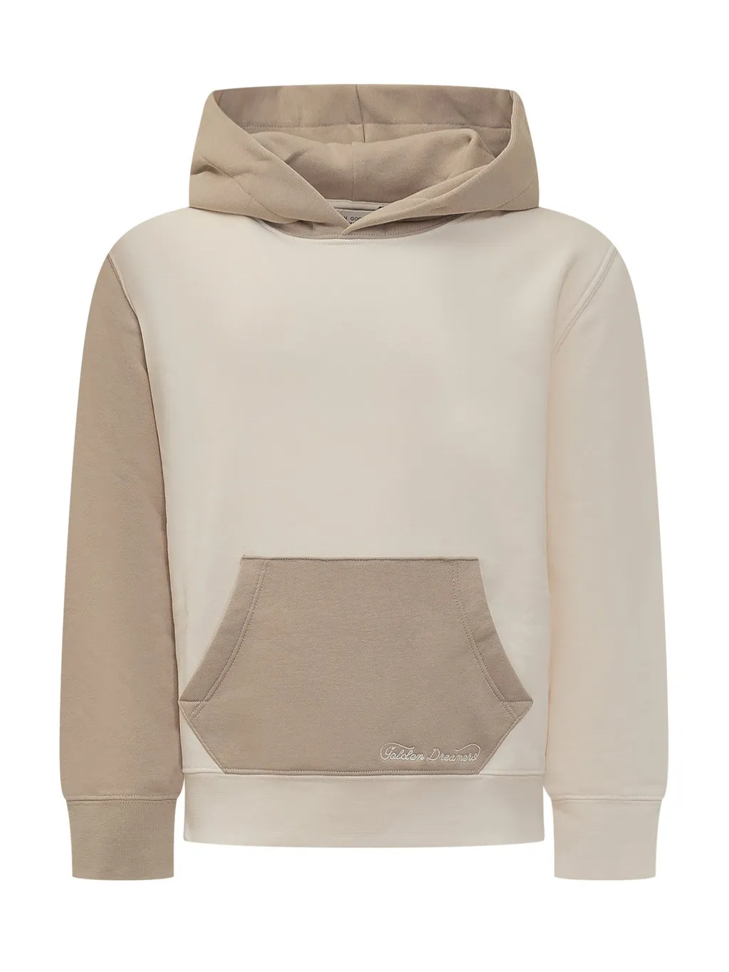 Golden Goose Kids Logo Embroidered Jersey Hoodie