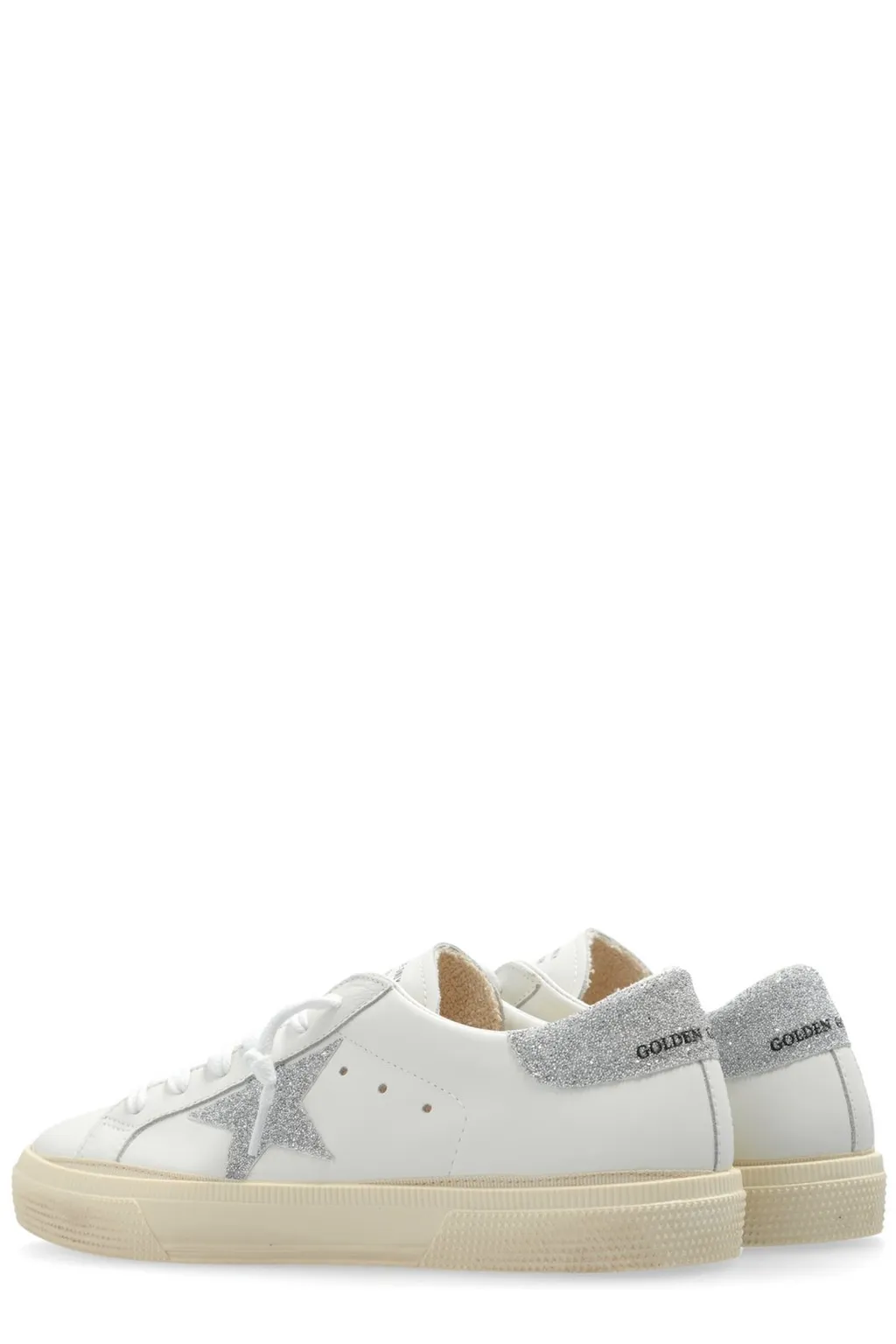 Golden Goose Kids Round-Toe Lace-Up Sneakers