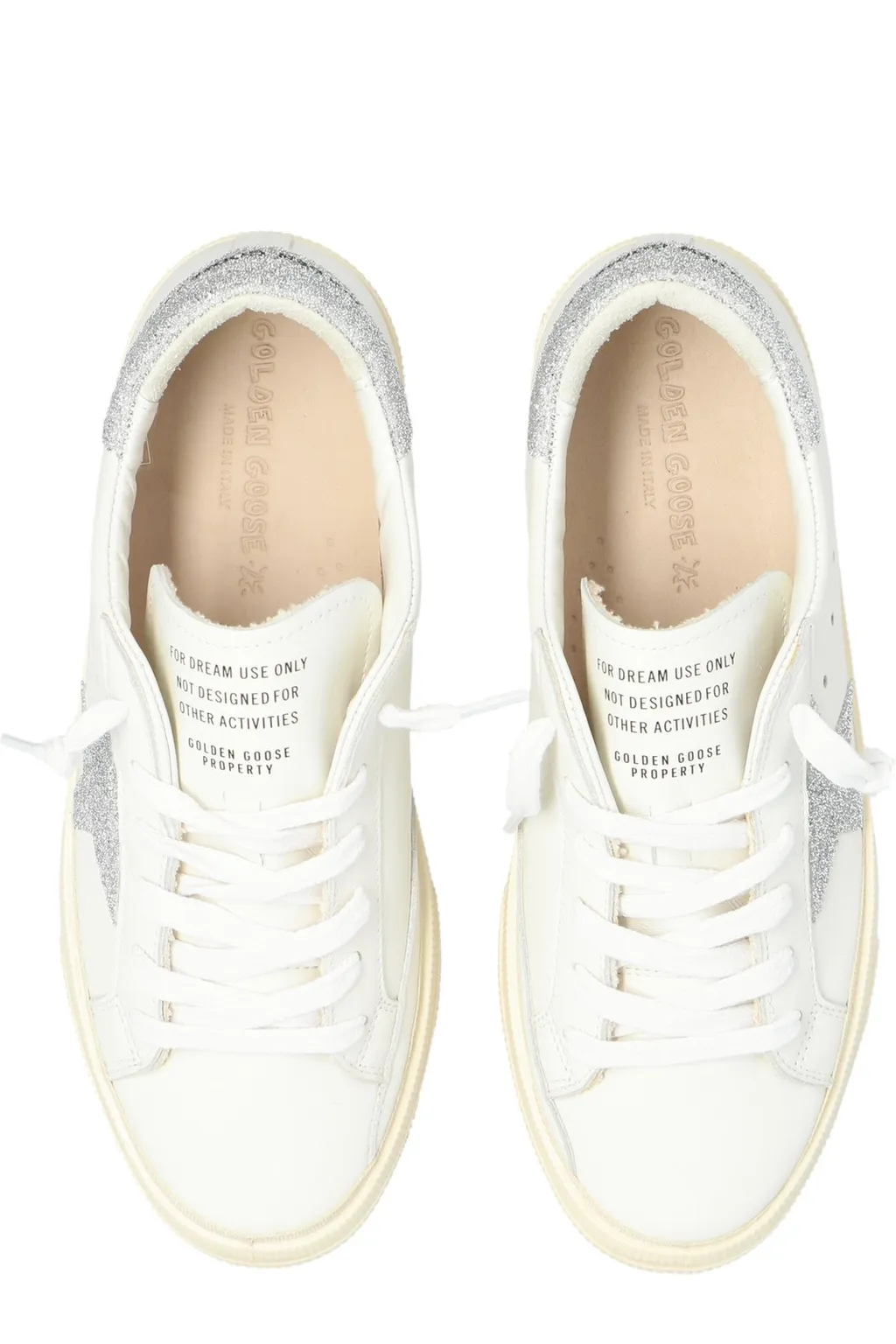 Golden Goose Kids Round-Toe Lace-Up Sneakers