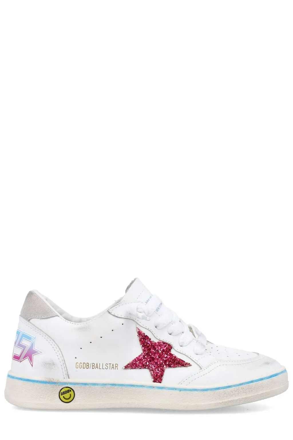 Golden Goose Kids Ballstar Sequin Embellished Sneakers