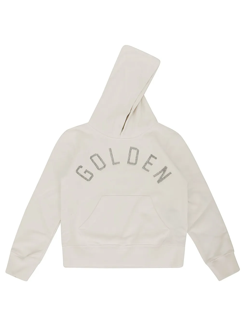 Golden Goose Kids Logo Embellished Long-Sleeved Hoodie