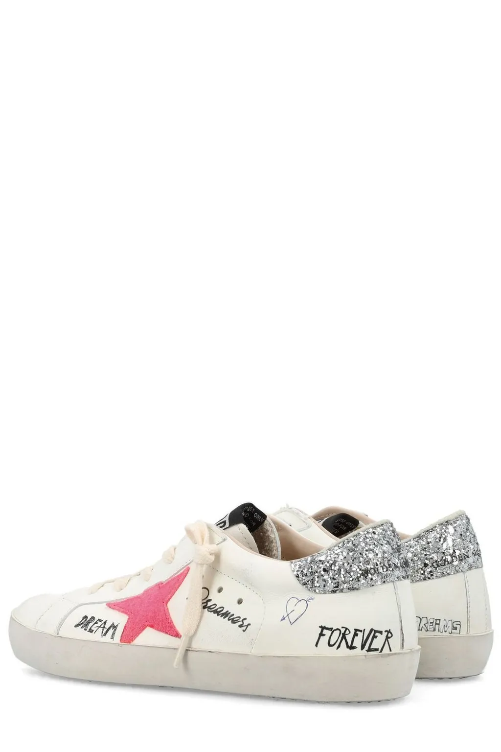 Golden Goose Kids Super-Star Lace-Up Sneakers