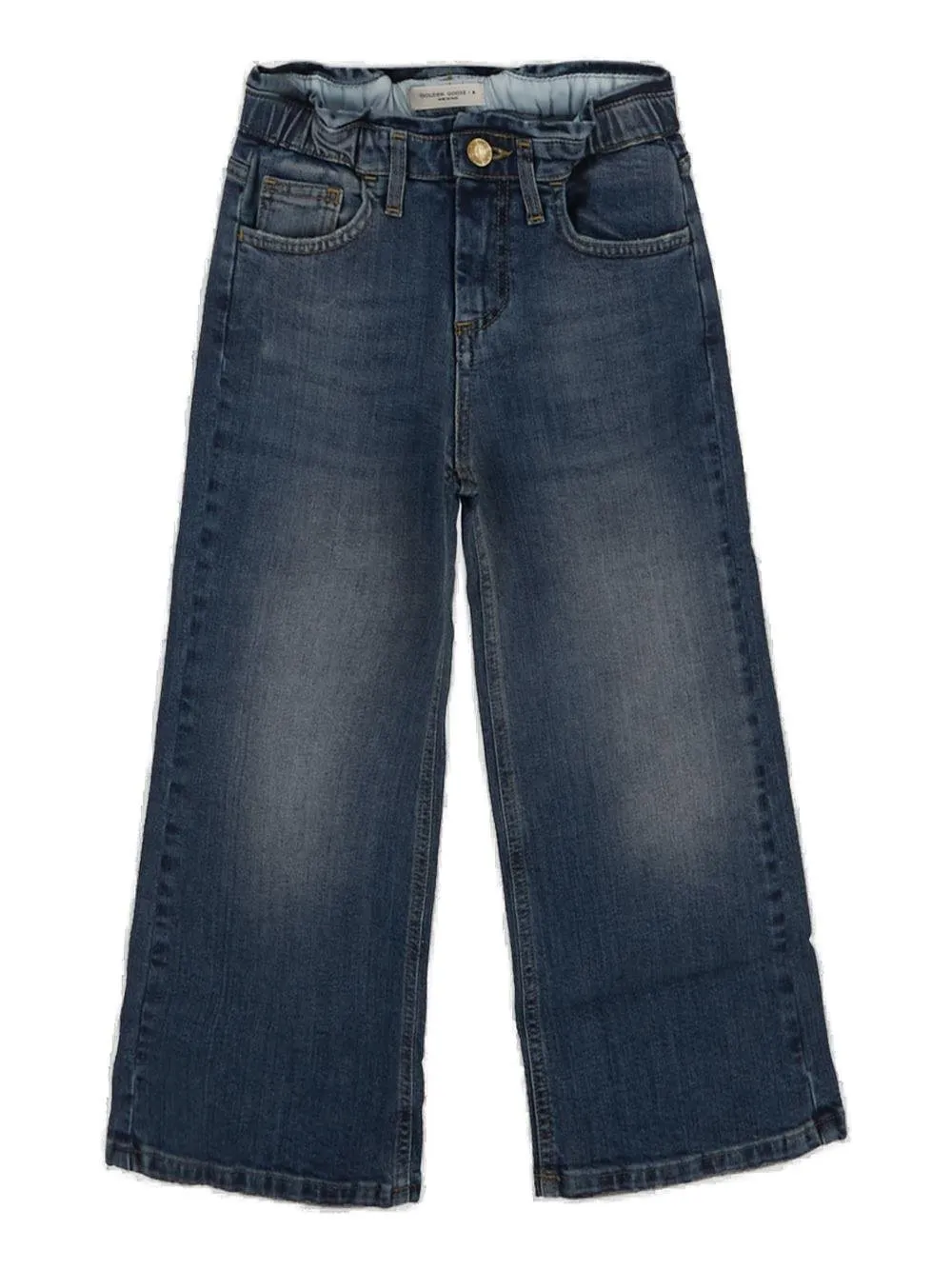 Golden Goose Kids Wide Leg Jeans