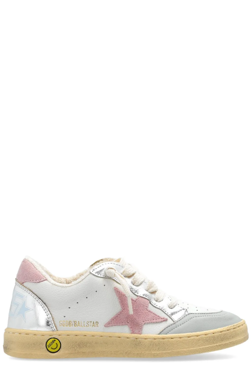 Golden Goose Kids Star Patch Lace-Up Sneakers