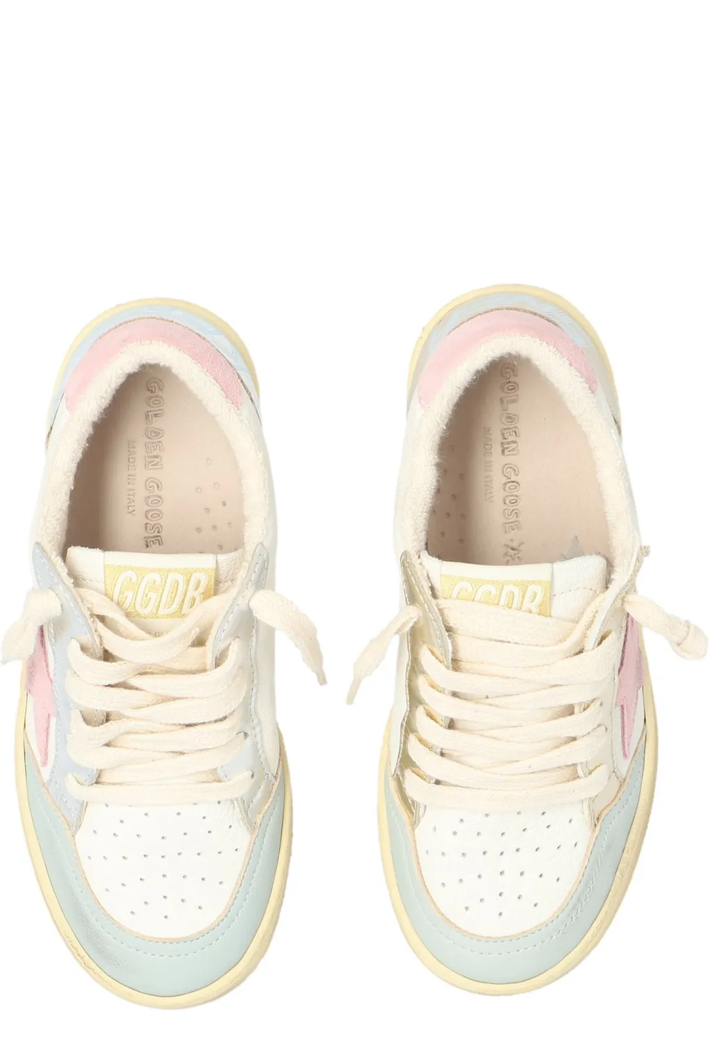 Golden Goose Kids Star Patch Lace-Up Sneakers