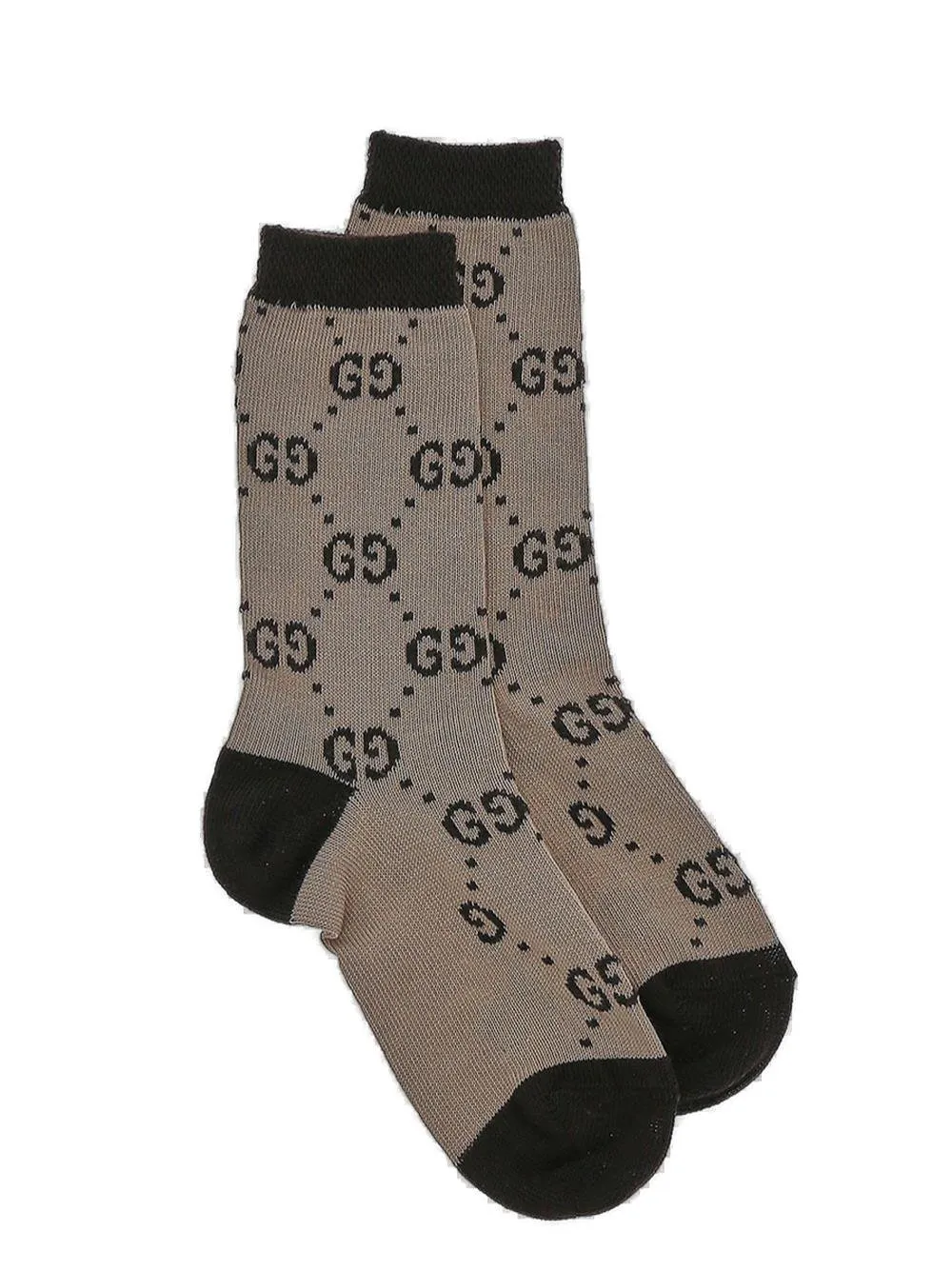 Gucci Kids Gg Ribbed Socks