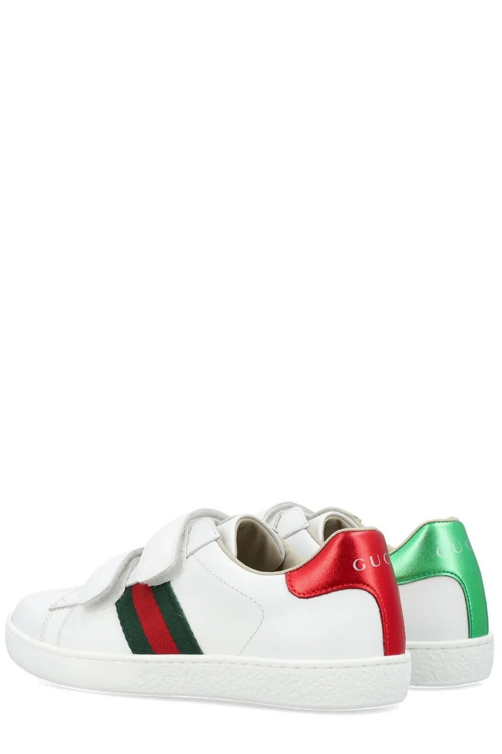 Gucci Kids Ace Round Toe Sneakers