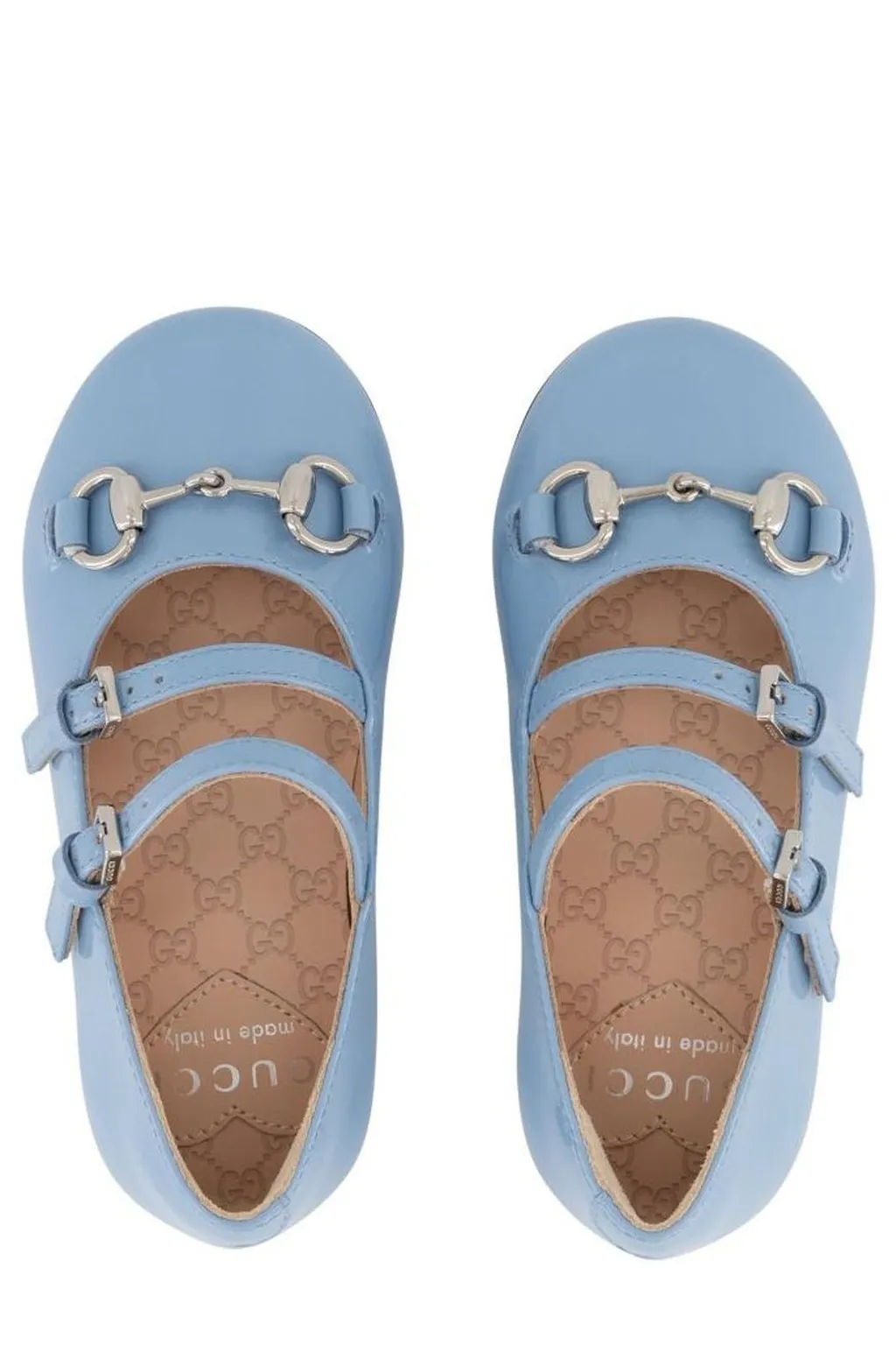Gucci Kids Horsebit Toddler Ballet Flats