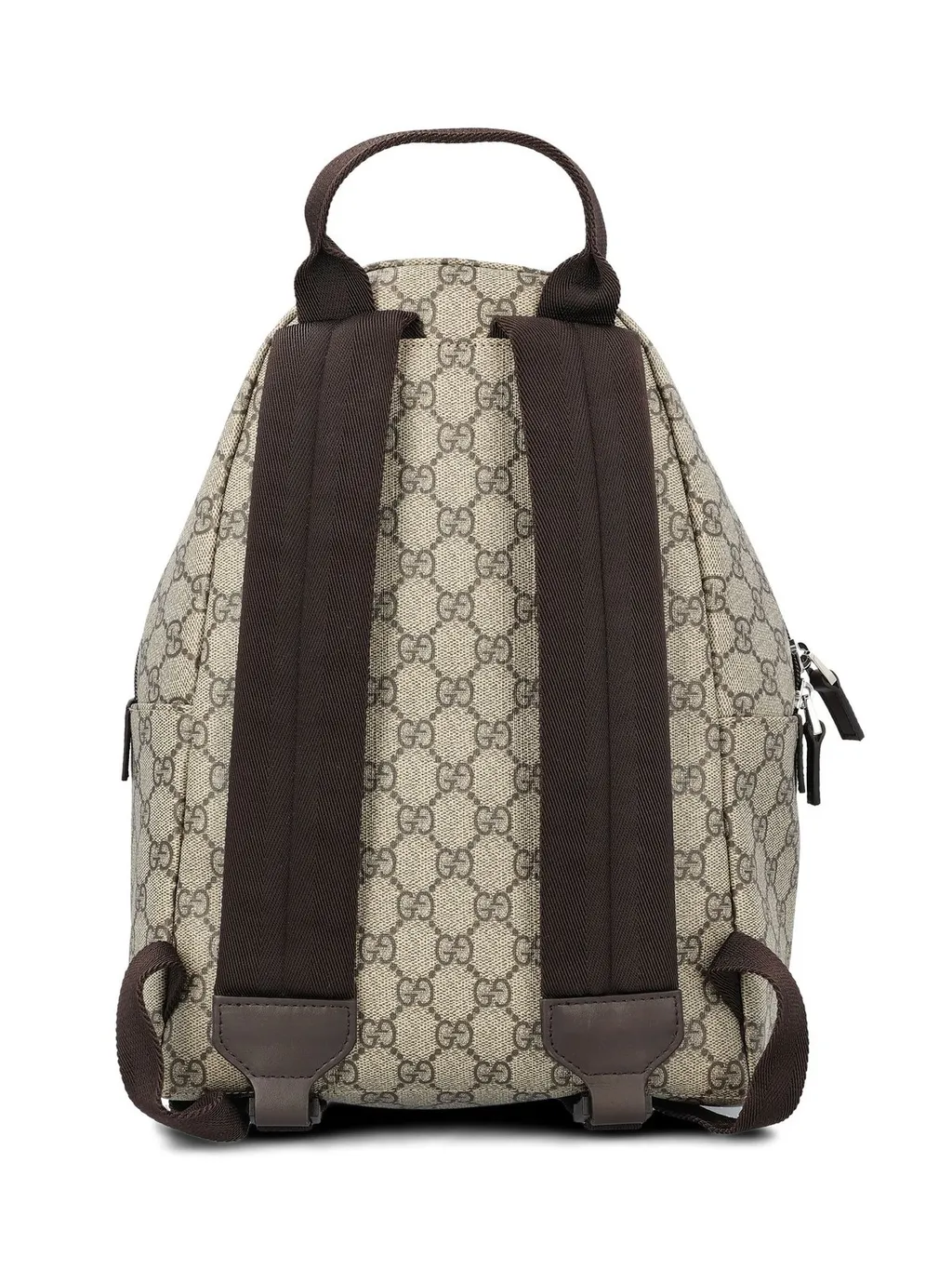 Gucci Kids Logo Patch Zip-Up Backpack