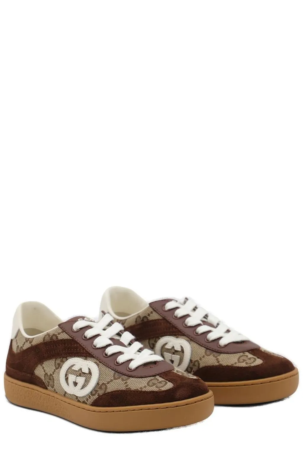 Gucci Kids G74 Lace-Up Sneakers