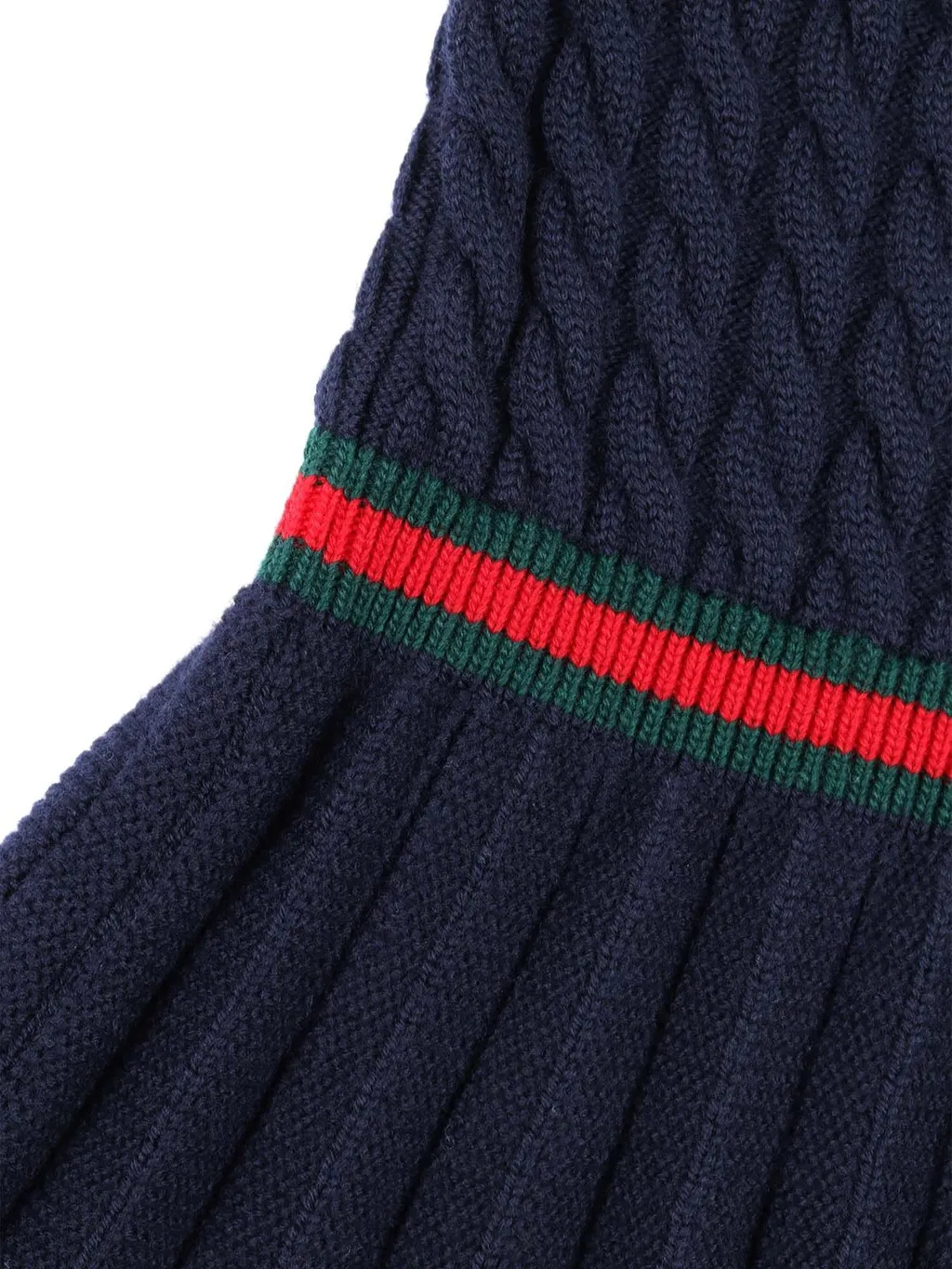 Gucci Kids Long-Sleeved Crewneck Dress