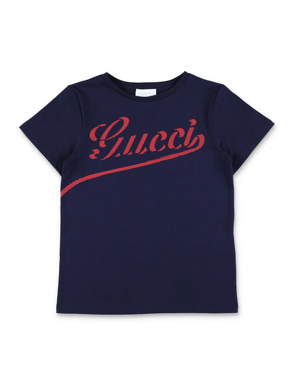 Gucci Kids Logo Printed Crewneck T-Shirt
