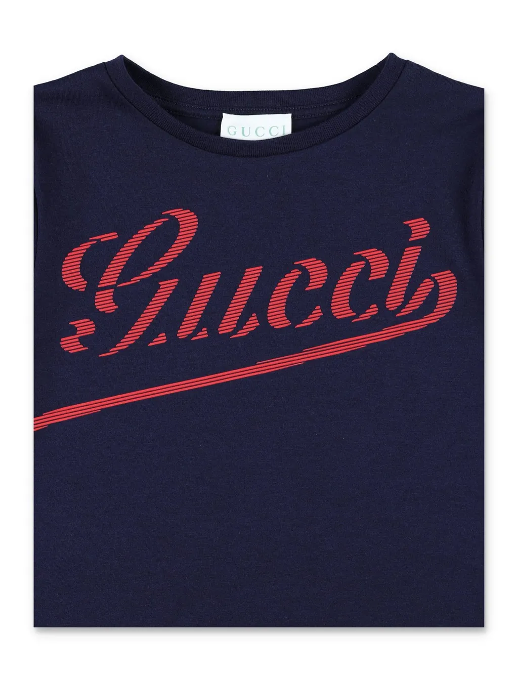 Gucci Kids Logo Printed Crewneck T-Shirt