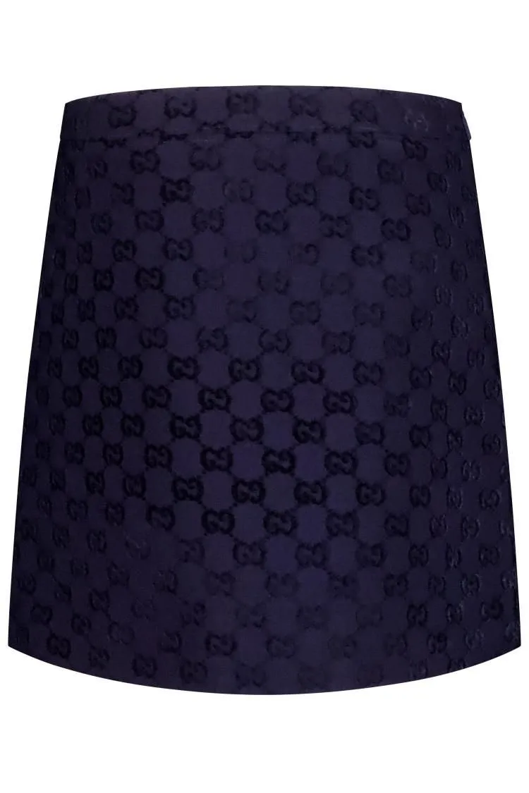 Gucci Kids Gg Mini Skirt