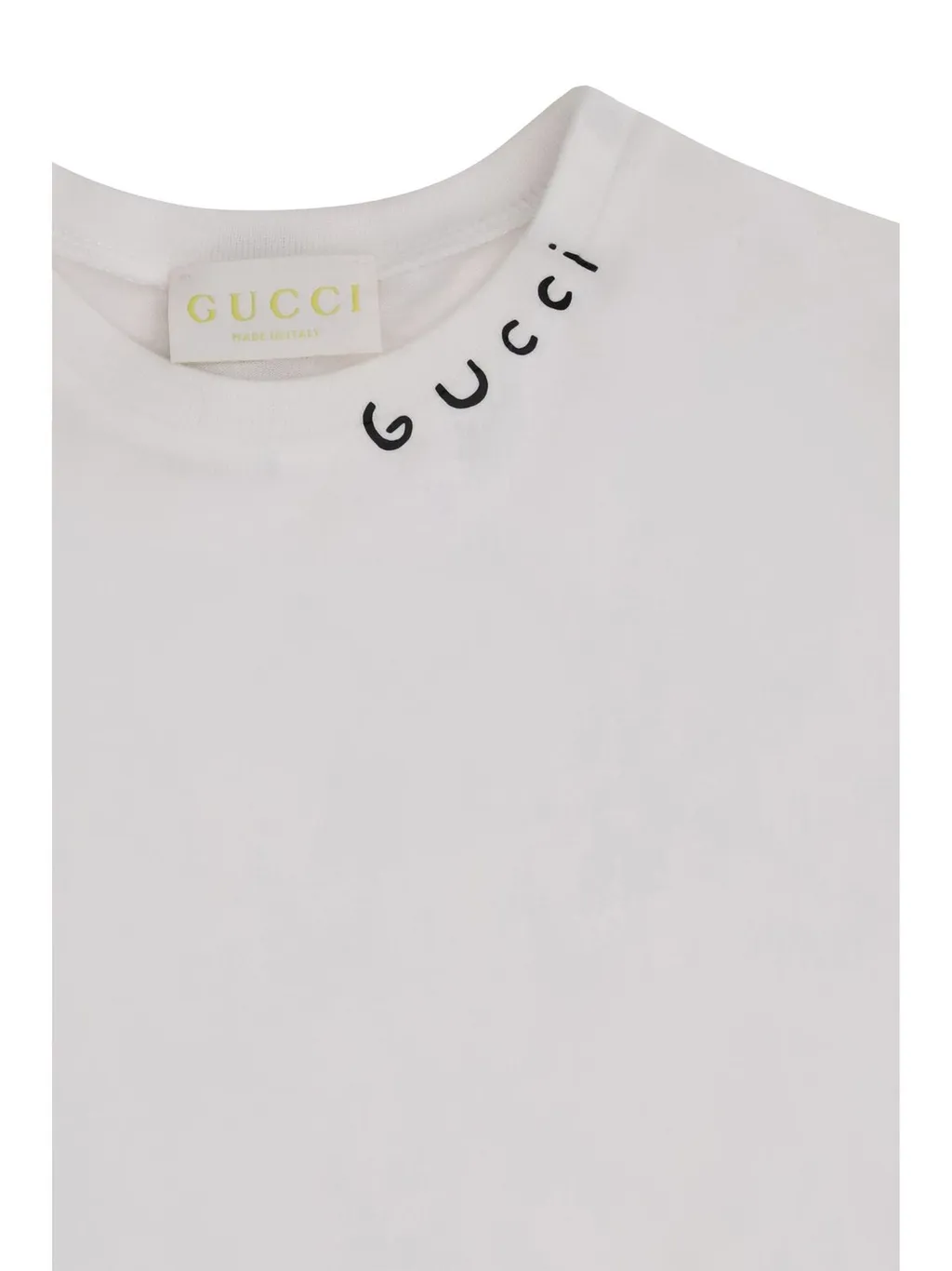 Gucci Kids Logo Printed Crewneck T-Shirt