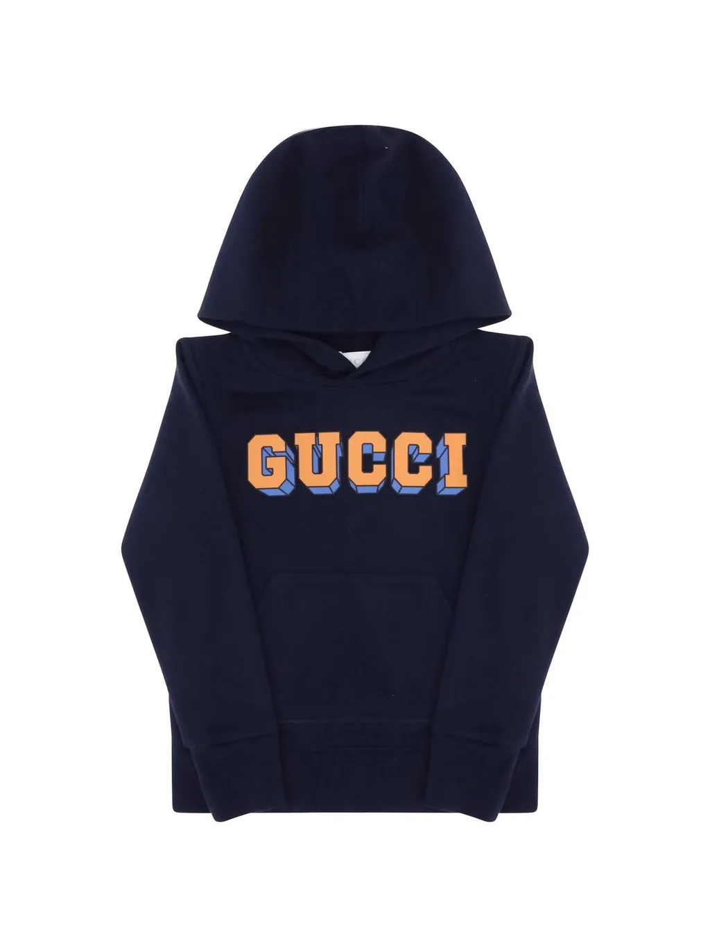 Gucci Kids Logo Printed Long-Sleeved Hoodie