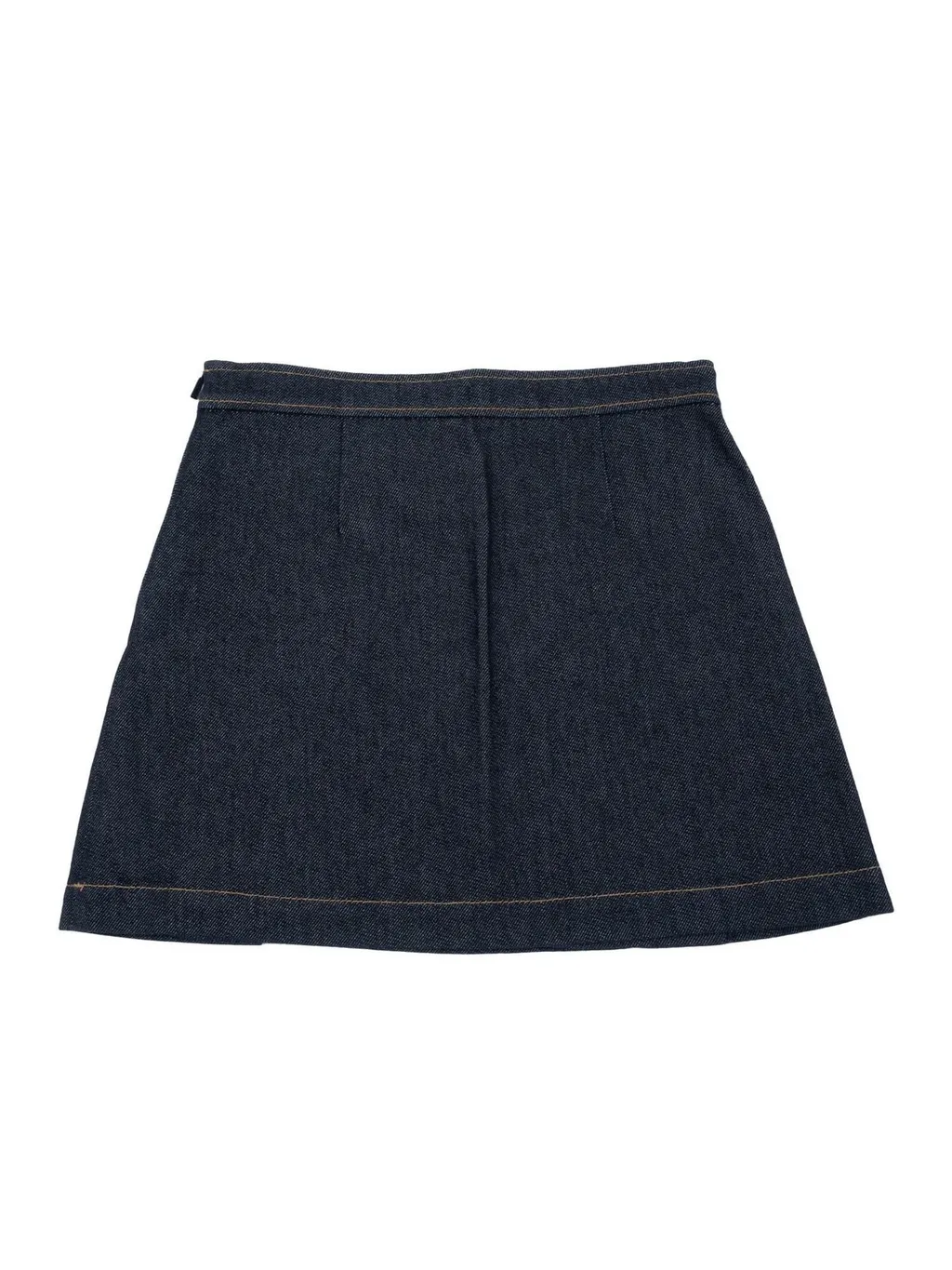 Gucci Kids Horsebit Denim Skirt