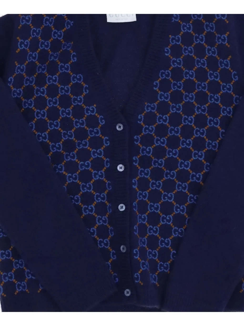 Gucci Kids Embroidery Cardigan