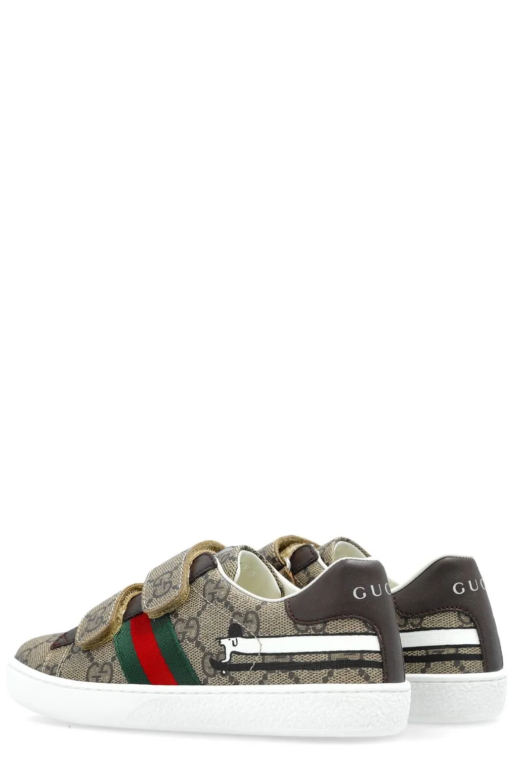 Gucci Kids Touch-Strapped Sneakers