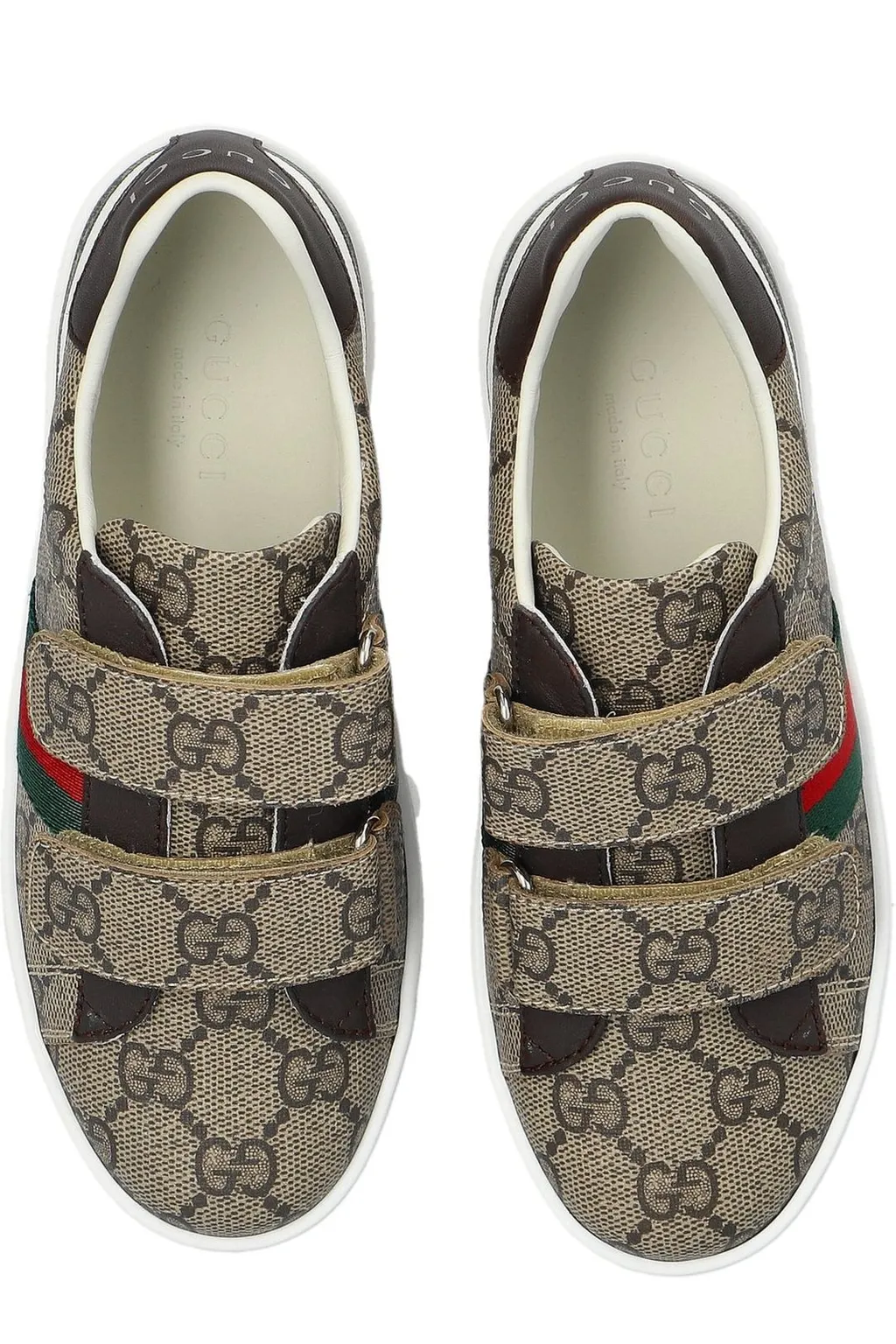 Gucci Kids Touch-Strapped Sneakers