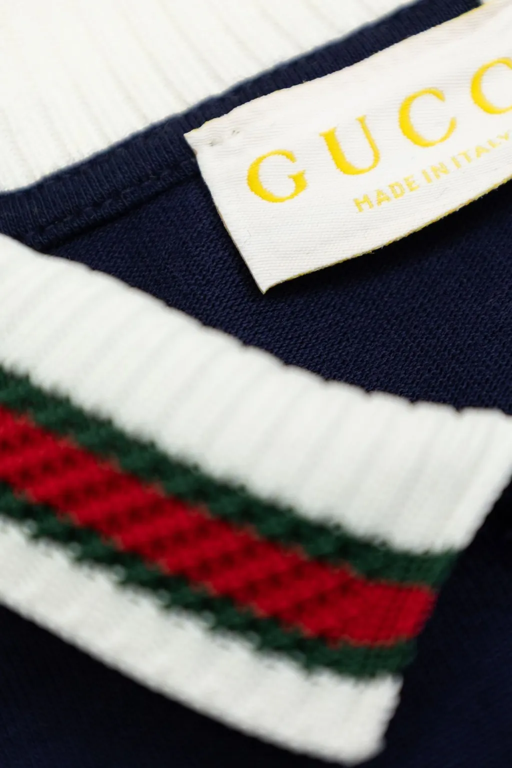 Gucci Kids Web-Collar Short-Sleeved Dress