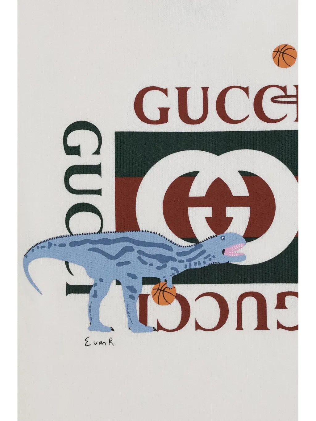 Gucci Kids Logo Printed Long-Sleeved T-Shirt