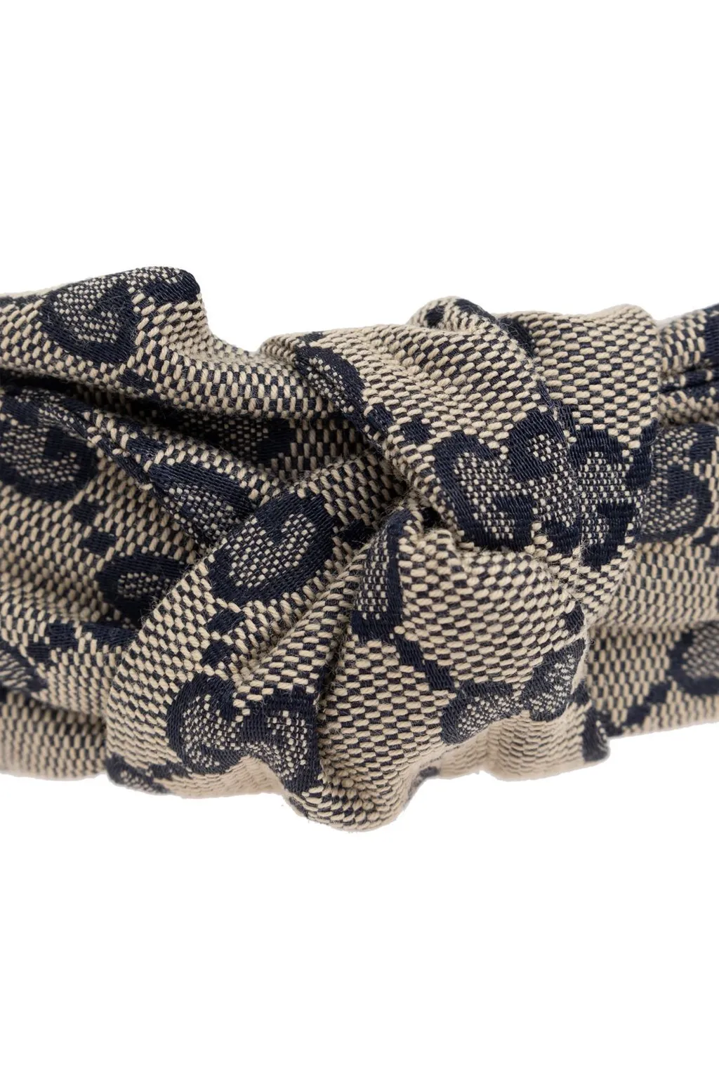 Gucci Kids Gg Motif Knotted Headband