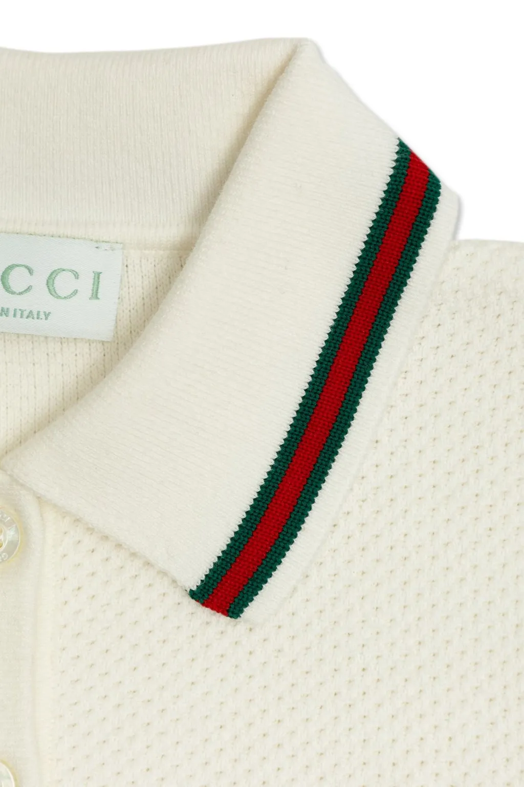 Gucci Kids Embroidered Short-Sleeved Polo Dress