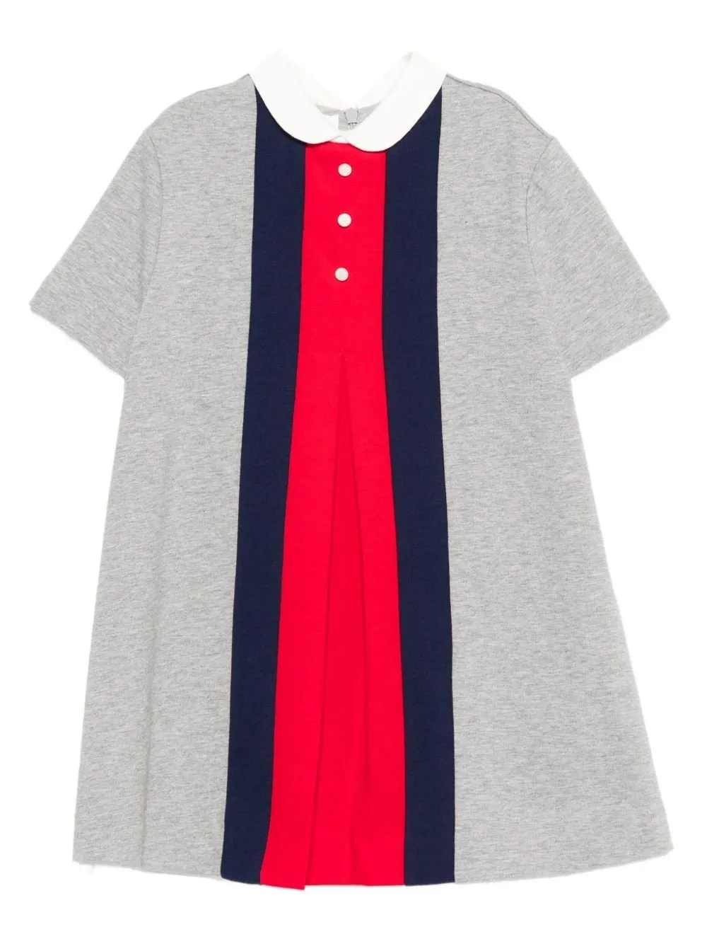 Gucci Kids Short Sleeve Flared Dress